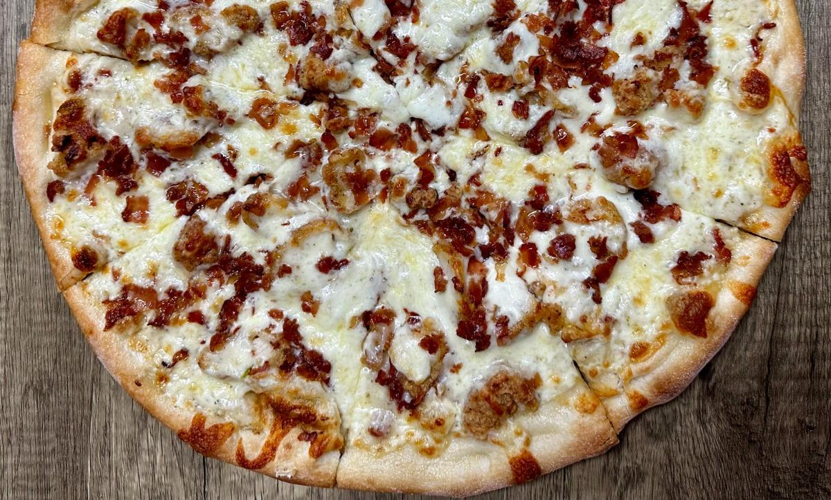 Chicken Bacon Ranch Pizza