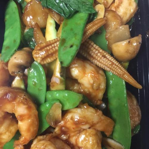 Thai Basil Shrimp*