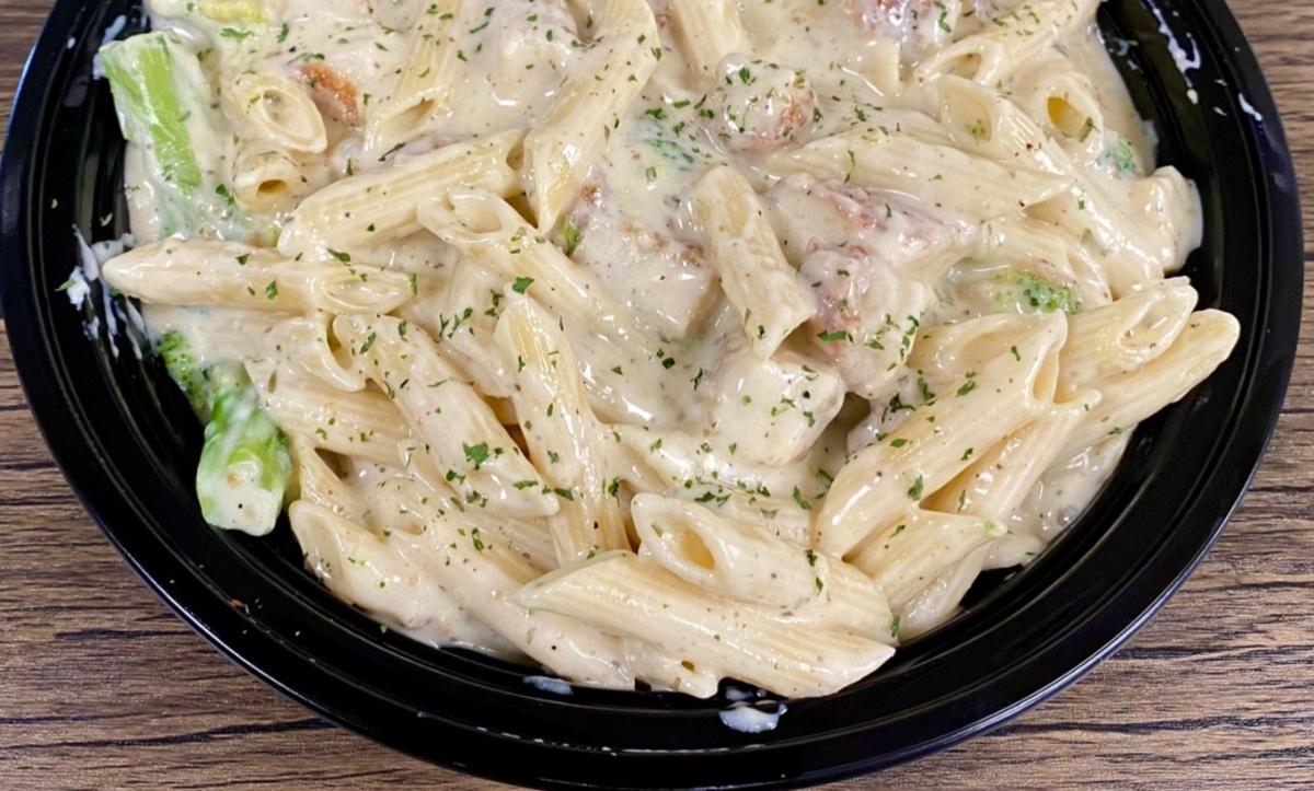 11. Ziti Alfredo w/ Chicken & Broccoli