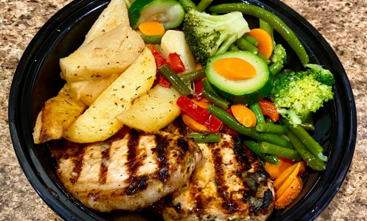 Greek Style Pork Chops