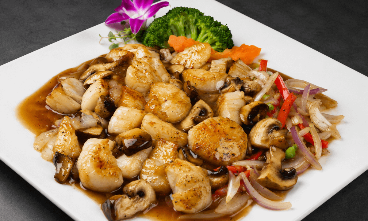 Scallop Teriyaki