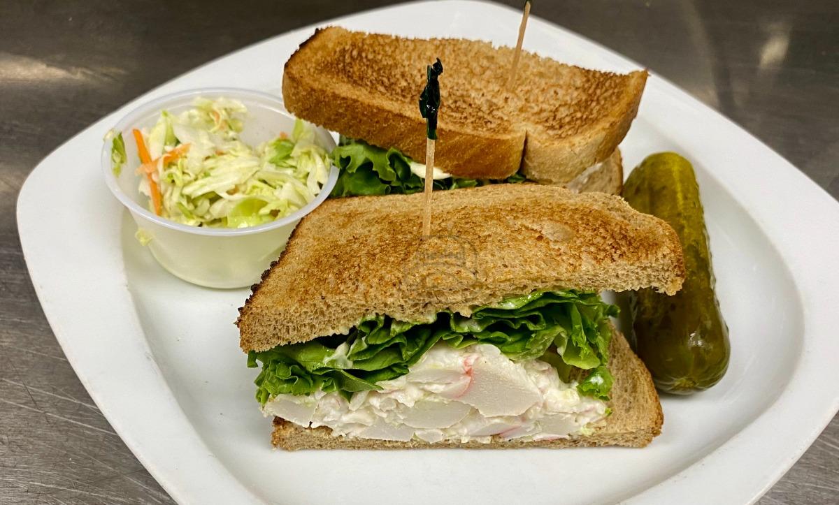 Crabmeat Salad Sandwich