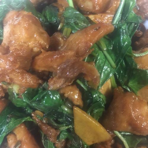 (Taiwanese) Chicken with Basil