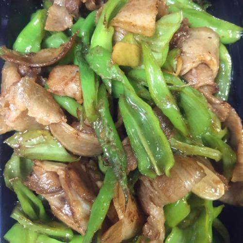 Chinese Hot Pepper w/ Pork Belly