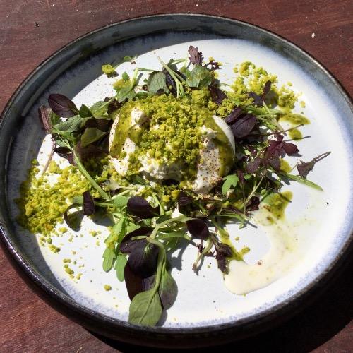 Burrata Alla Pistacchio