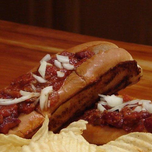 2 Chili Dogs with Onion