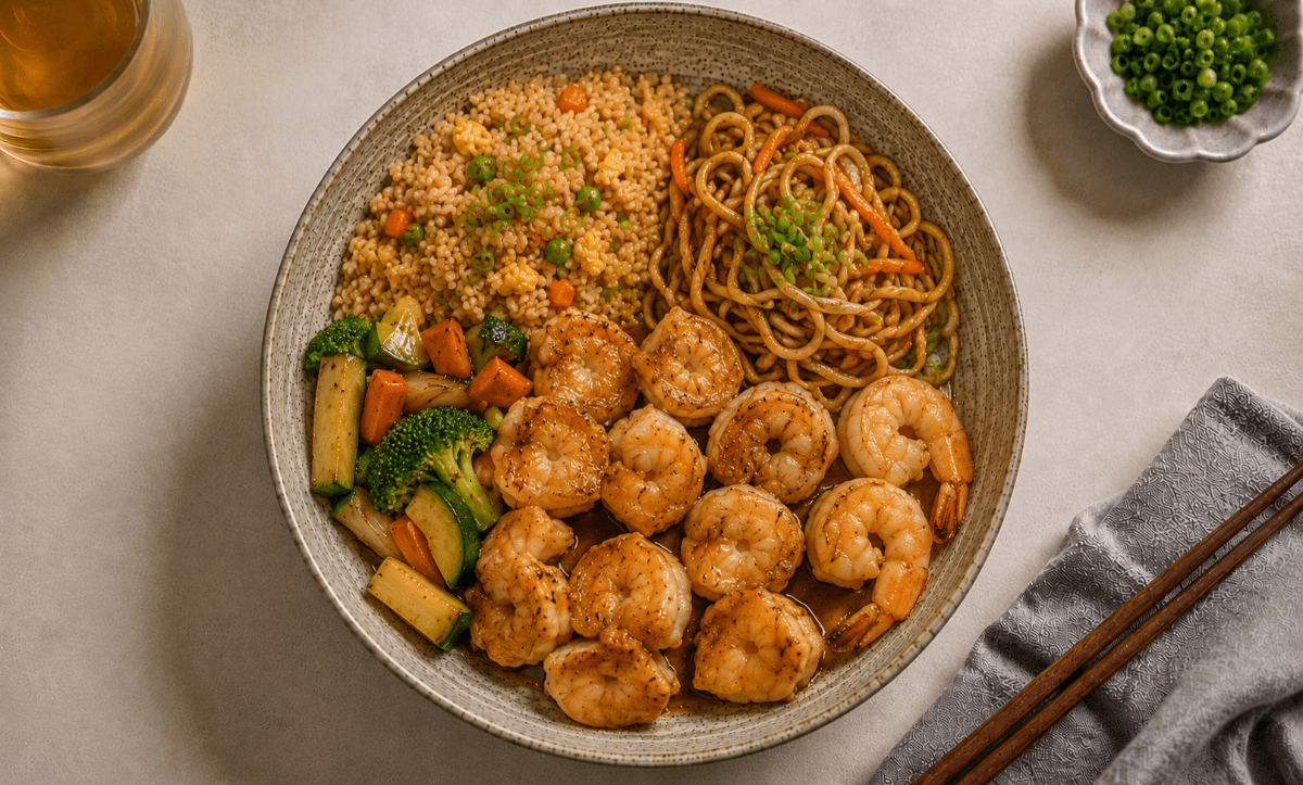 Hibachi Shrimp Dinner