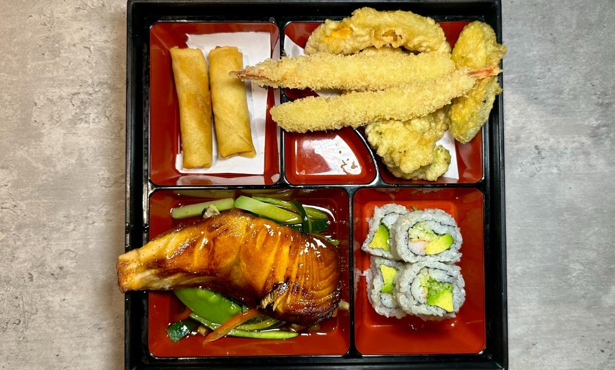 Salmon Teriyaki Dinner Bento