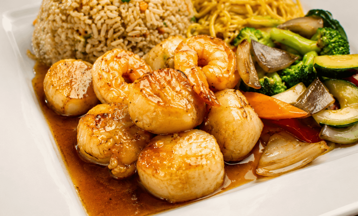 Hibachi Scallops Dinner