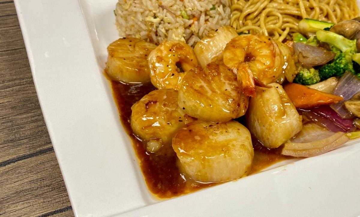 Hibachi Scallops Dinner