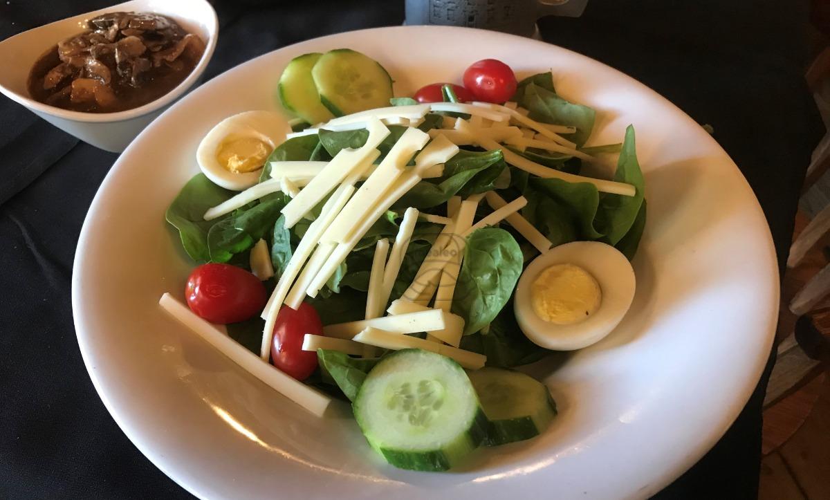 Hot Spinach Salad (Gluten Free)
