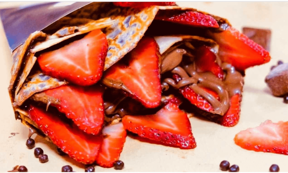 14. Strawberry Nutella