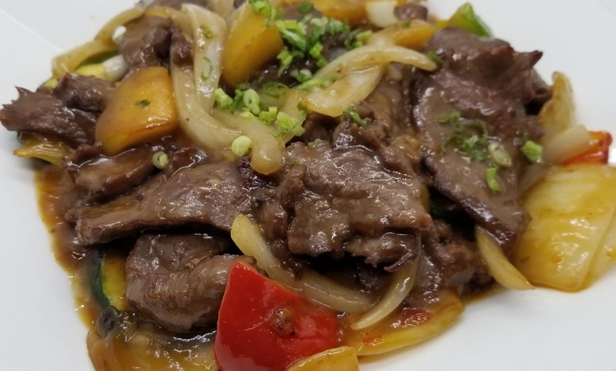 Wok Fired Mango Beef
