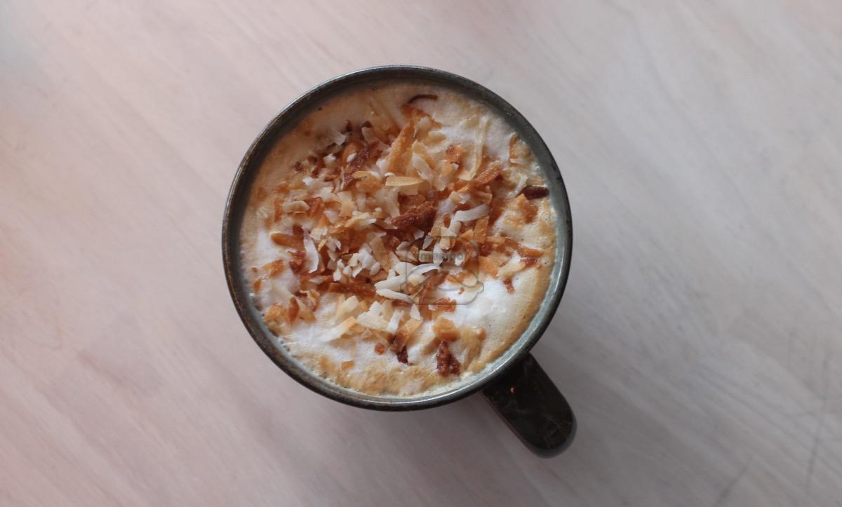 Toasted Coconut Latte