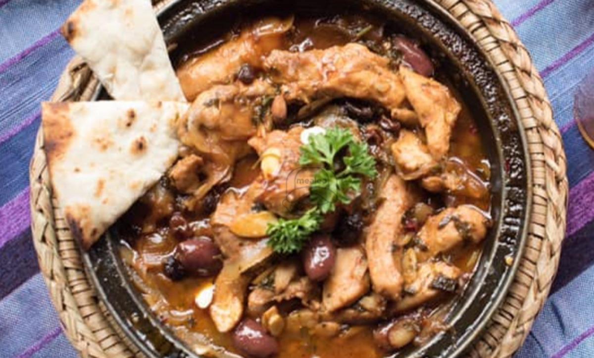 Chicken with Pomegranate Molasses Tagine