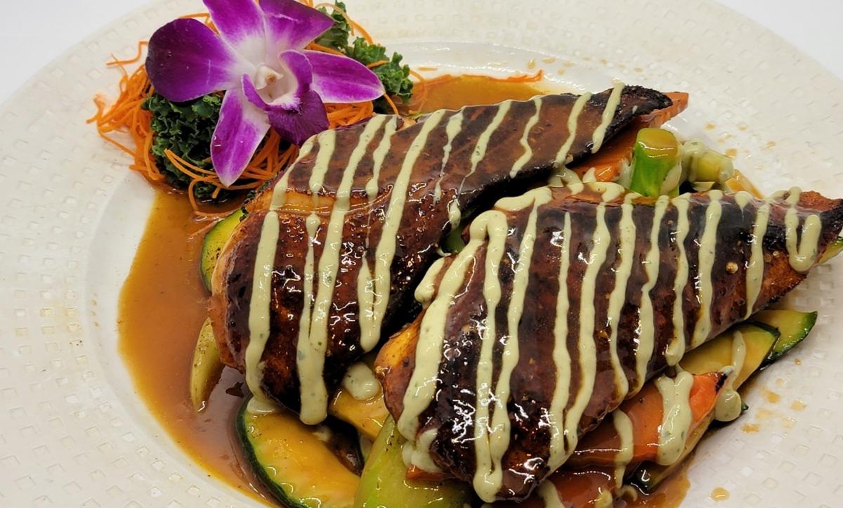 Szechuan Blackened Salmon