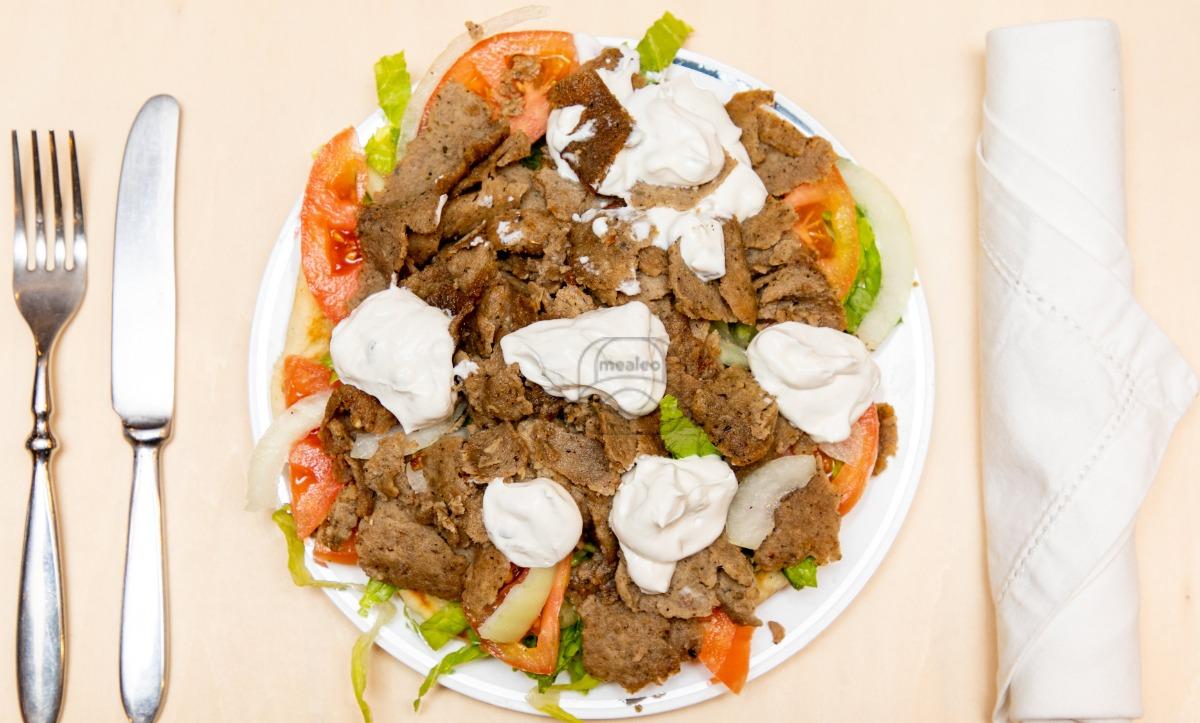 Beef and Lamp Shawarma over Rice