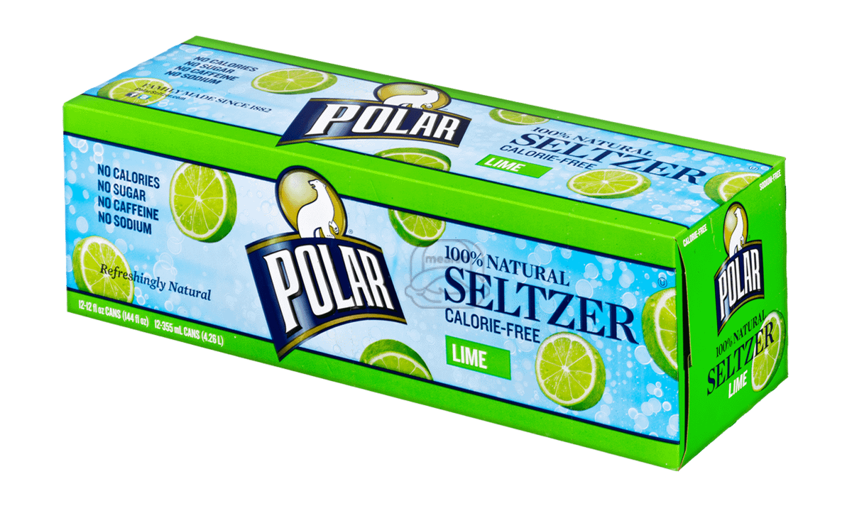 Polar Lime Seltzer (12-Pack)