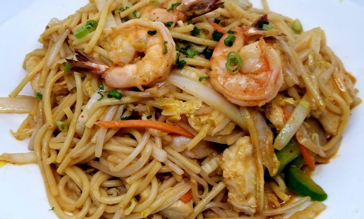 Thai Basil Curried Noodles