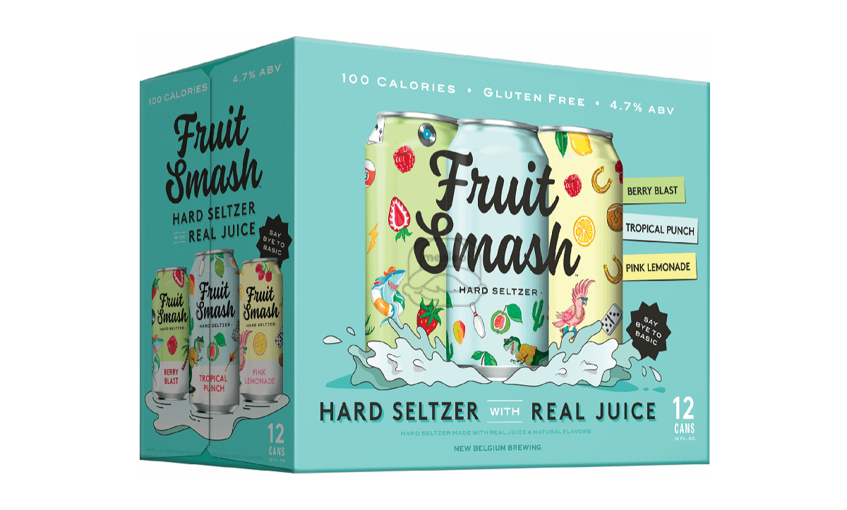 New Belgium Fruit Smash Seltzer (12-Pack)