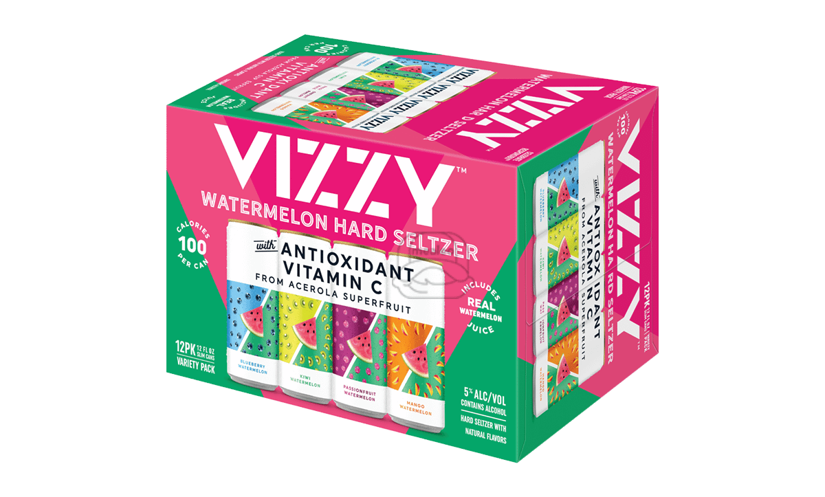 Vizzy Watermelon Seltzer Variety (12-Pack)