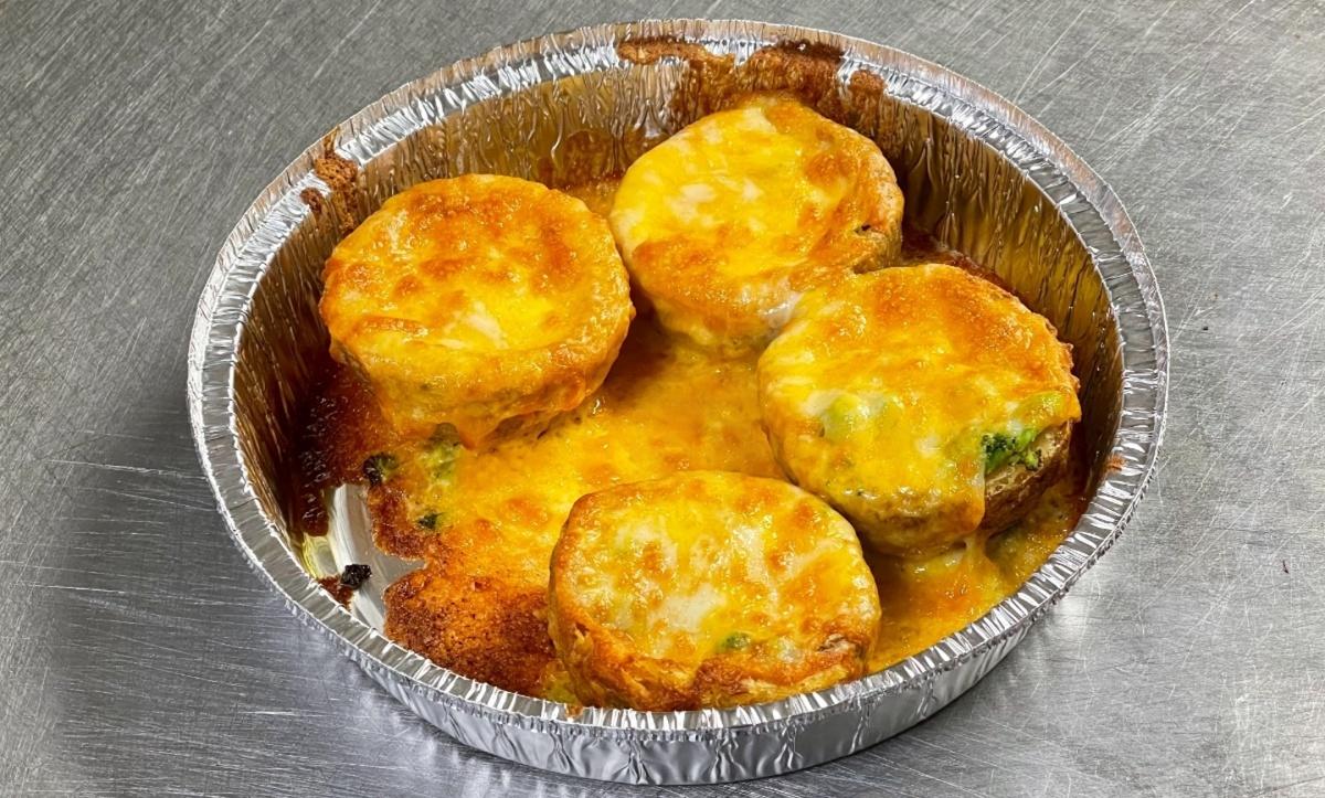 Broccoli Cheddar Potato Skins
