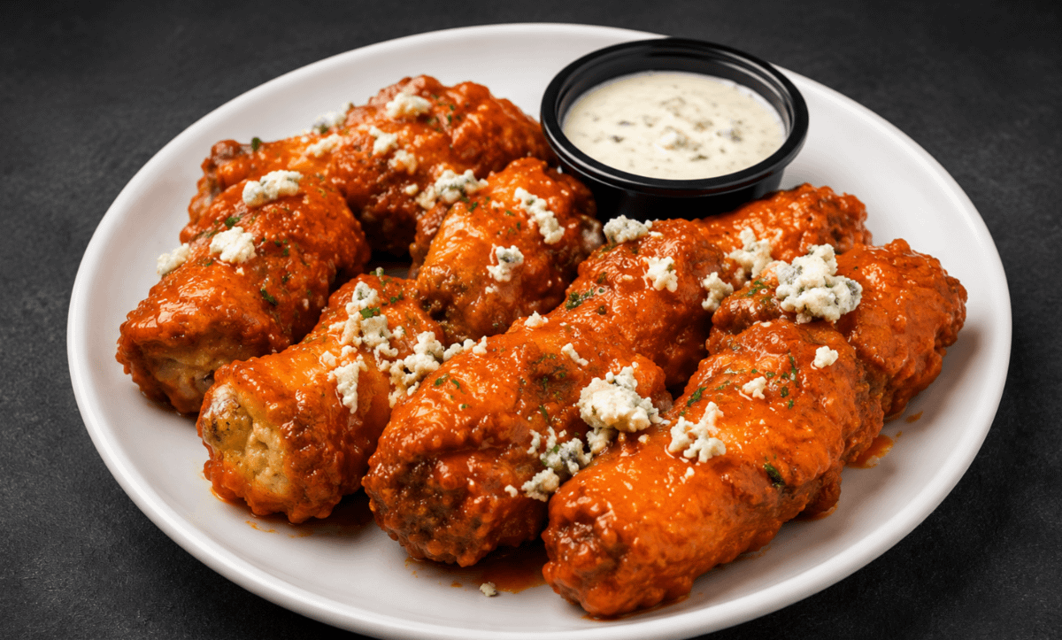 Buffalo Chicken Rolls