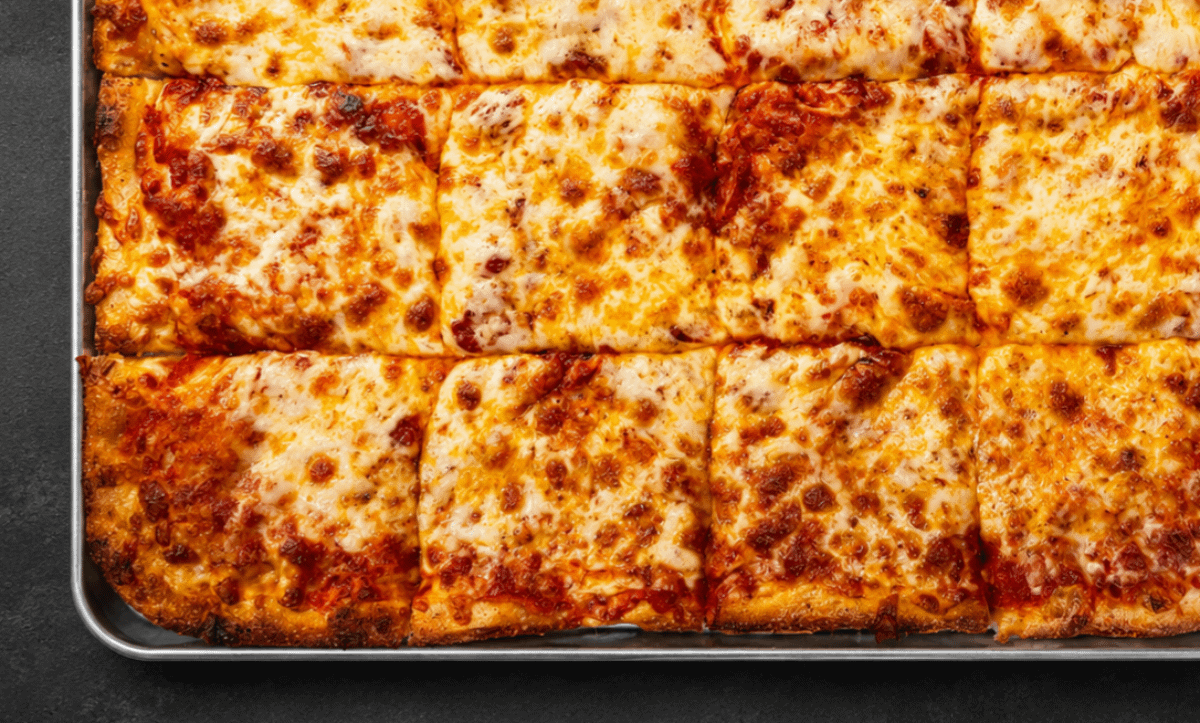 24 Cut Cheese Pizza