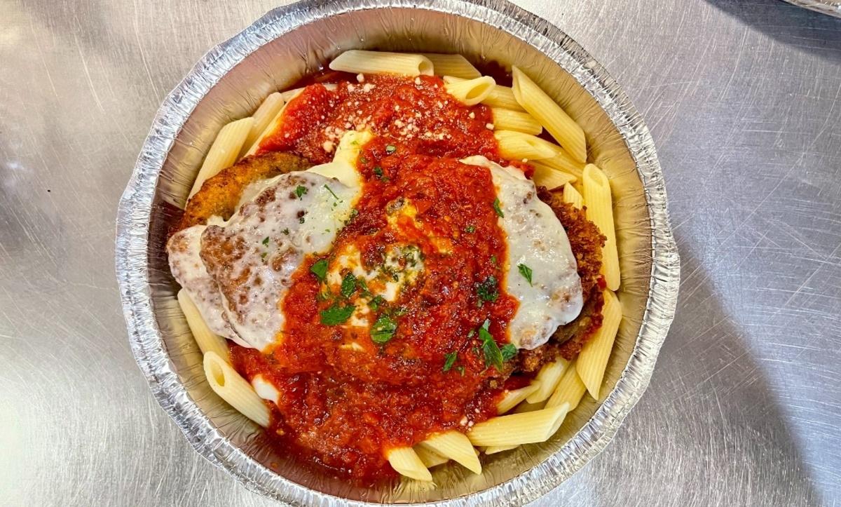Eggplant Parmesan Dinner