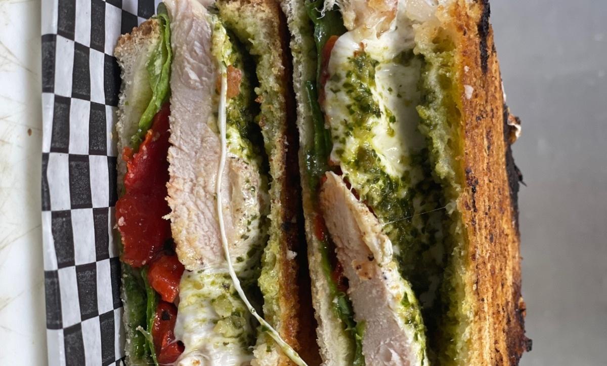 Italian Grilled Chicken Panini