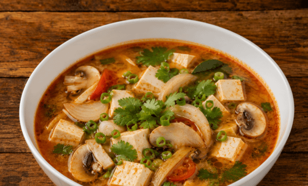 Tom Yum Tofu soup