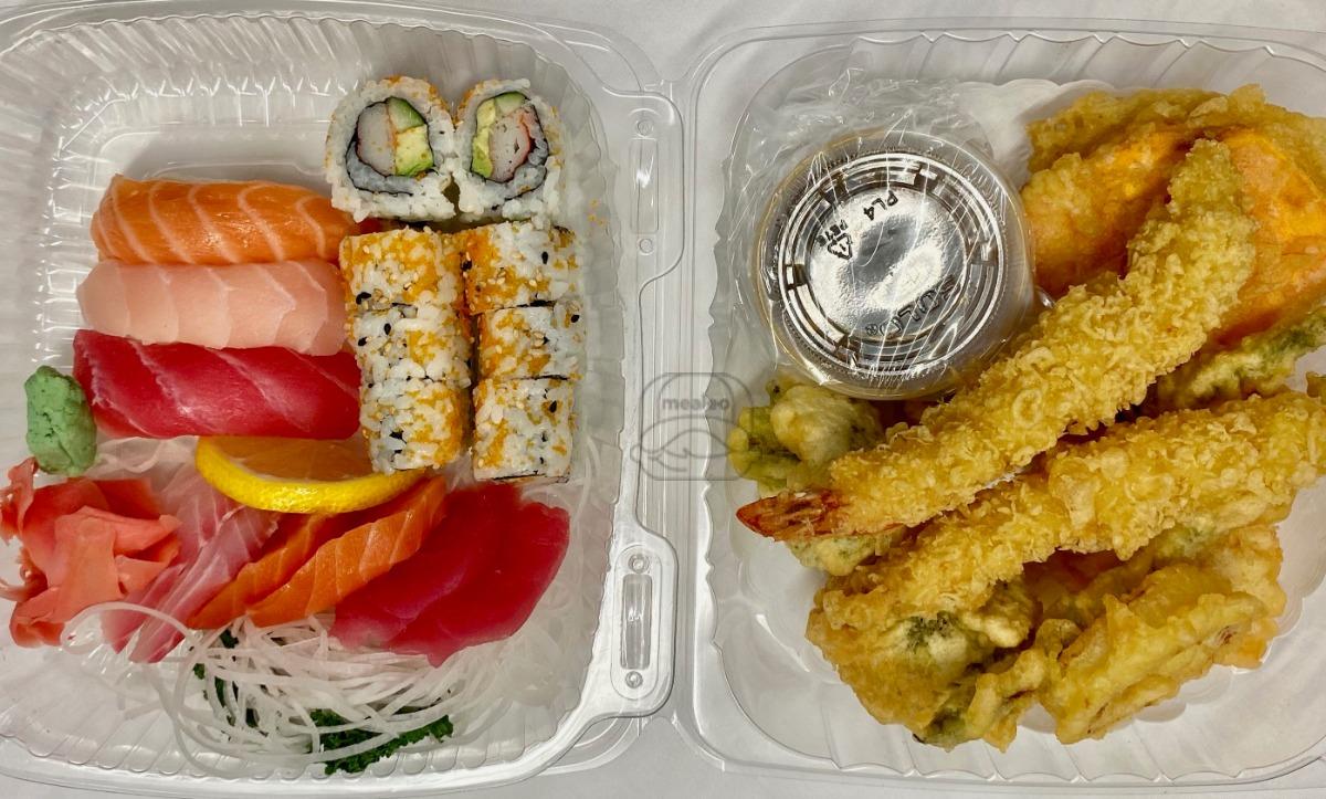 Com2 Sushi, Sashimi, & Shrimp Tempura