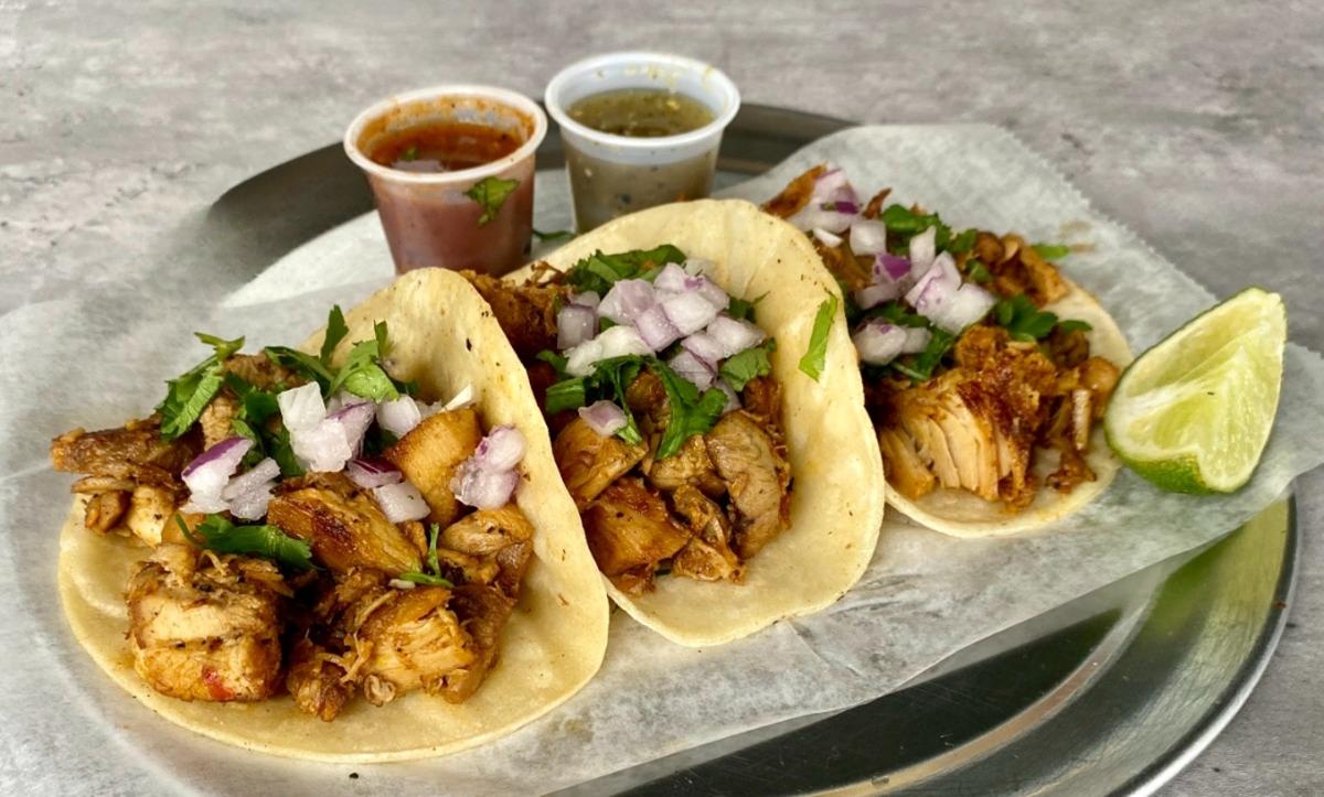 Pollo Asada Tacos (3)