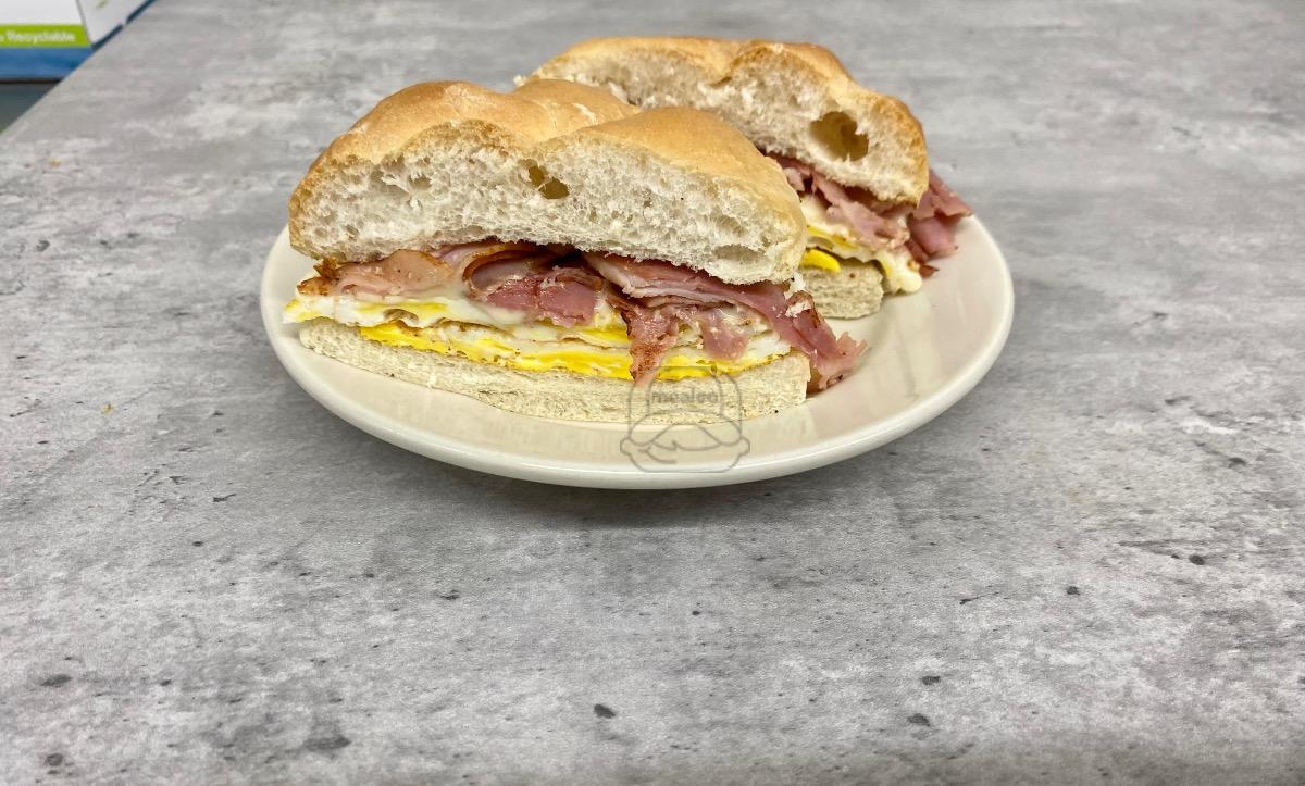 Ham, Egg & Cheese Sandwich