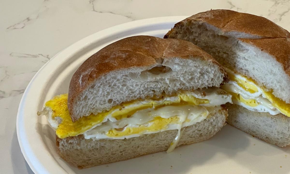 The Eddie M Egg Sandwich