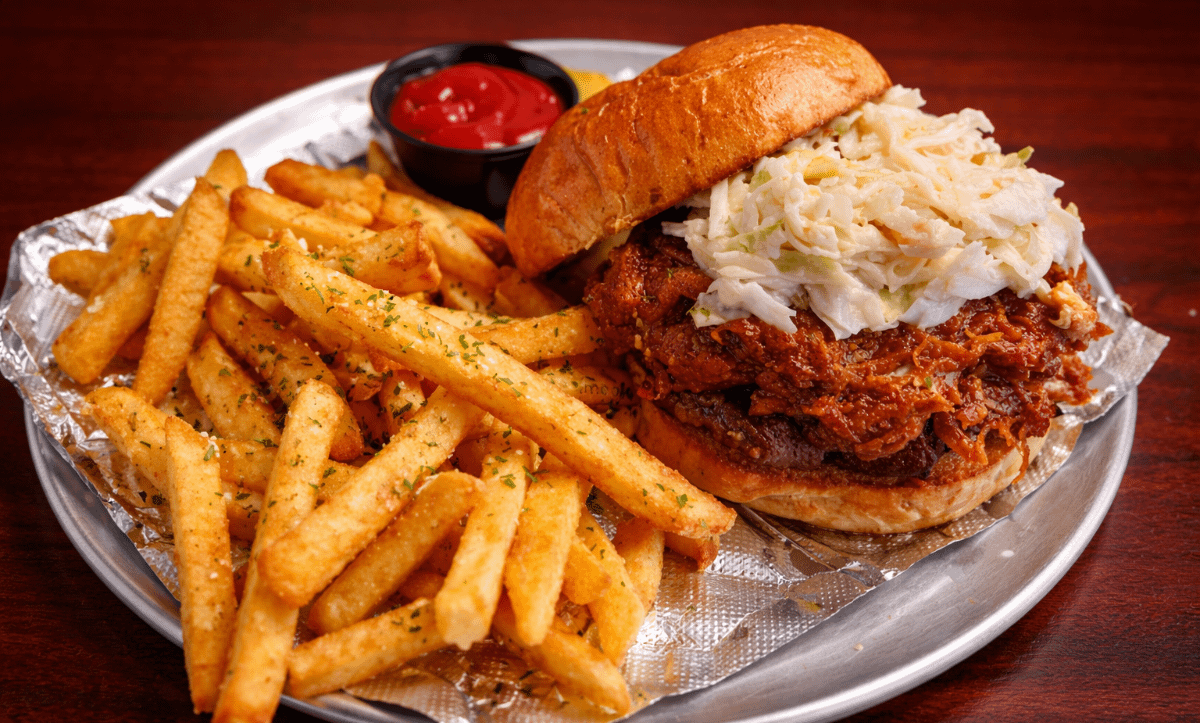 Burpork N' Slaw Burger