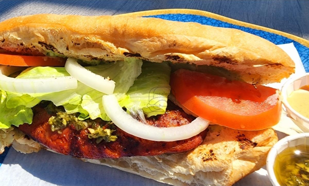 Grilled Spicy Chorizo Sandwich