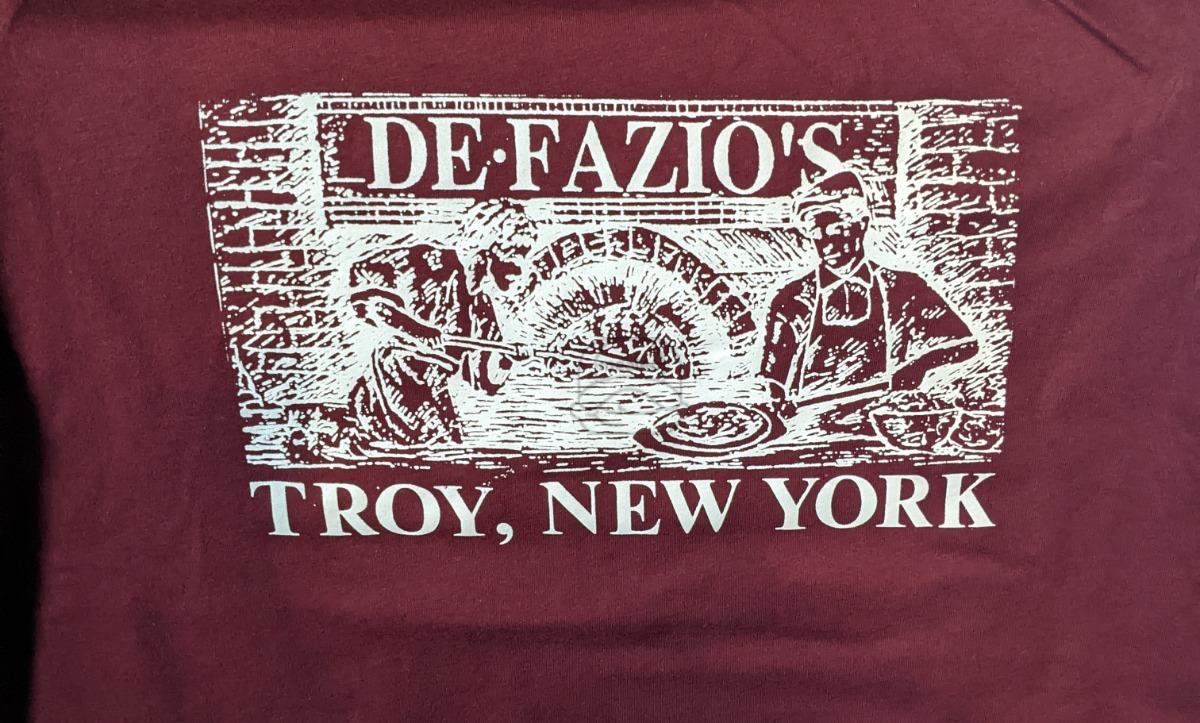 DeFazio's Burgundy T-Shirt