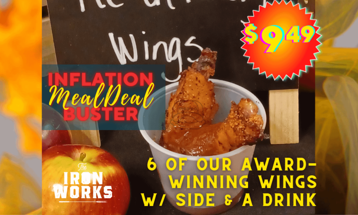 Inflation Buster Winning Wings Meal Deal