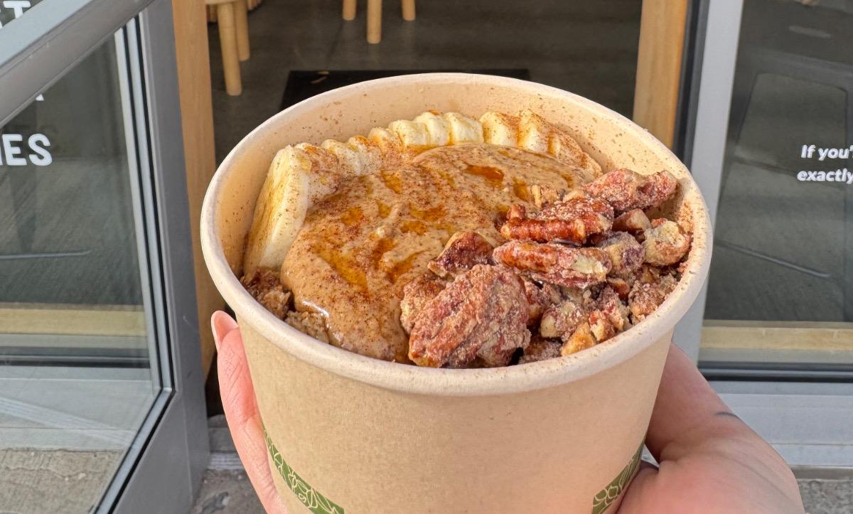 The Toasty Pecan Oatmeal