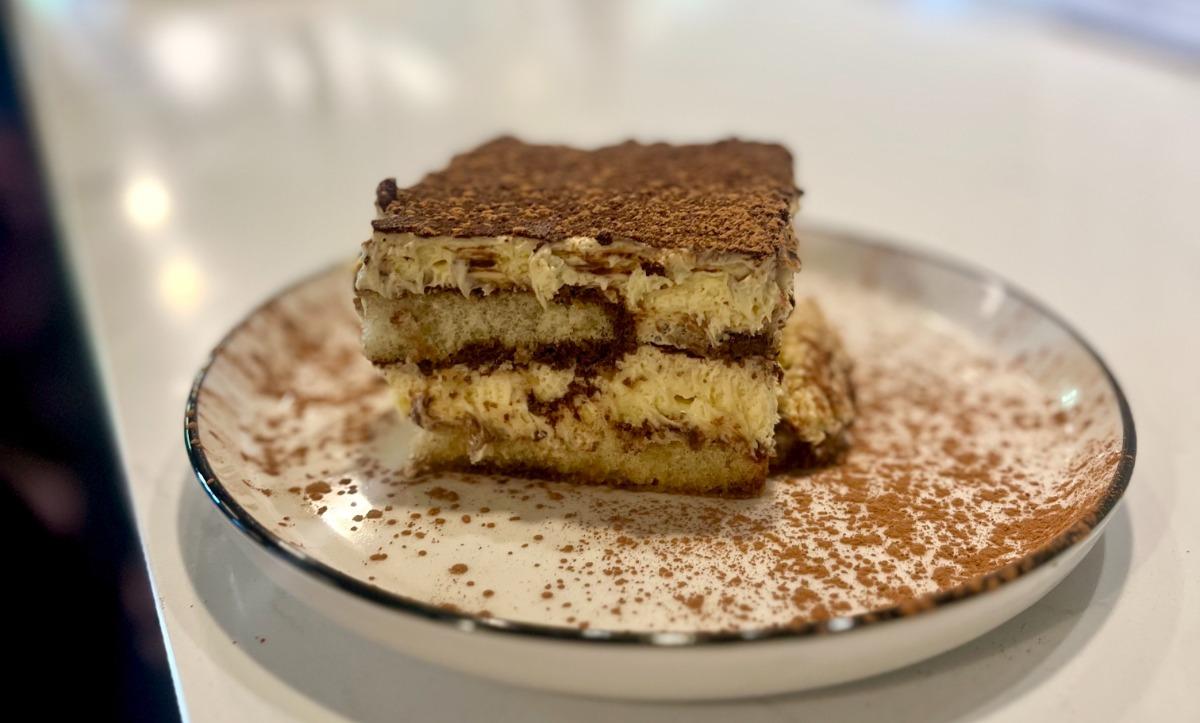 Homemade tiramisu