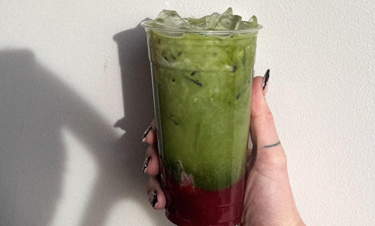 Iced Strawberry Matcha