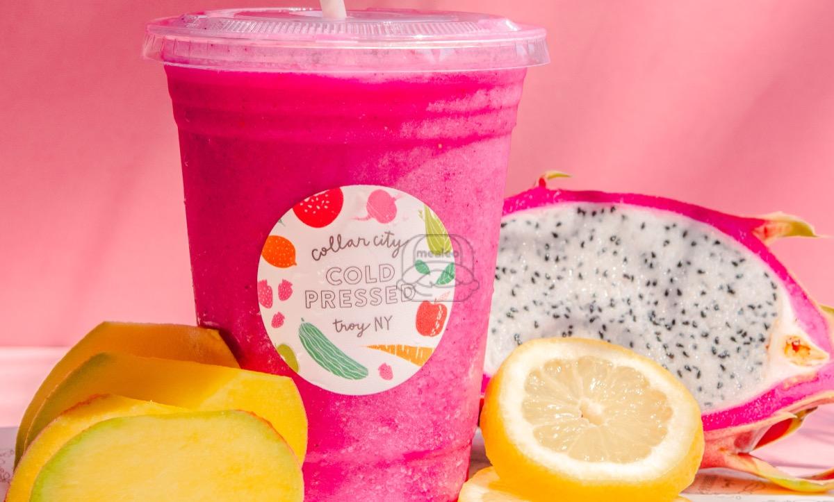 Mango Dragonfruit Frozen Lemonade