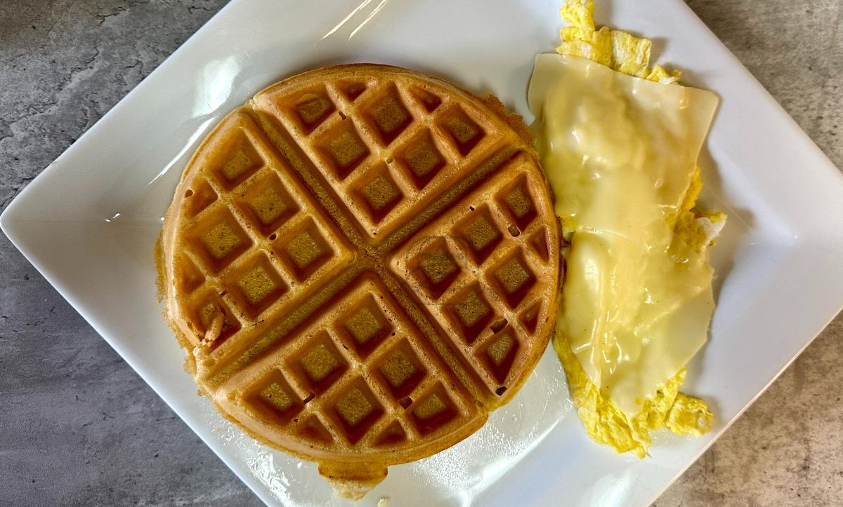 Belgian Waffle & Two Eggs (#3)