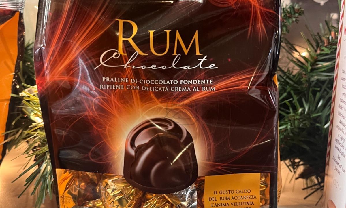 Vergani Rum Dark Chocolate Pralines