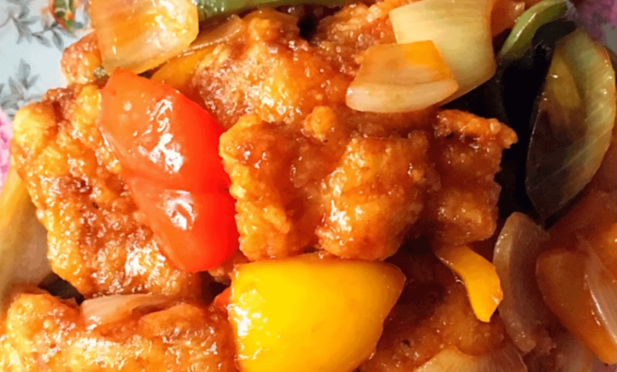 N4. Fish Fillet w. Sweet & Sour Sauce