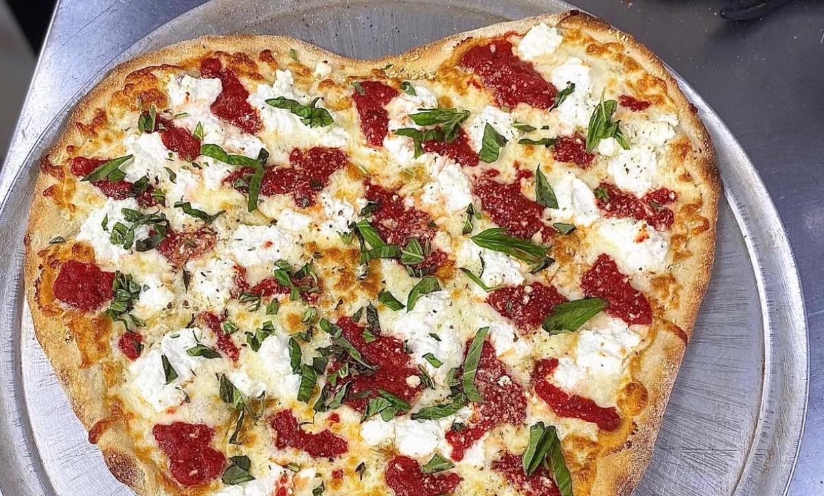 Heart Shaped Pizza