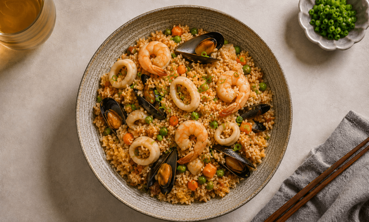 seafood fried rice