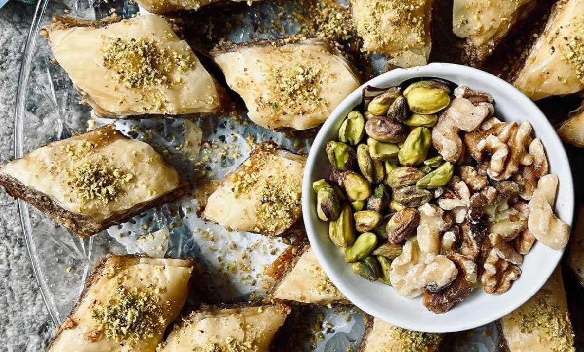 Walnut-Pecan Baklawa