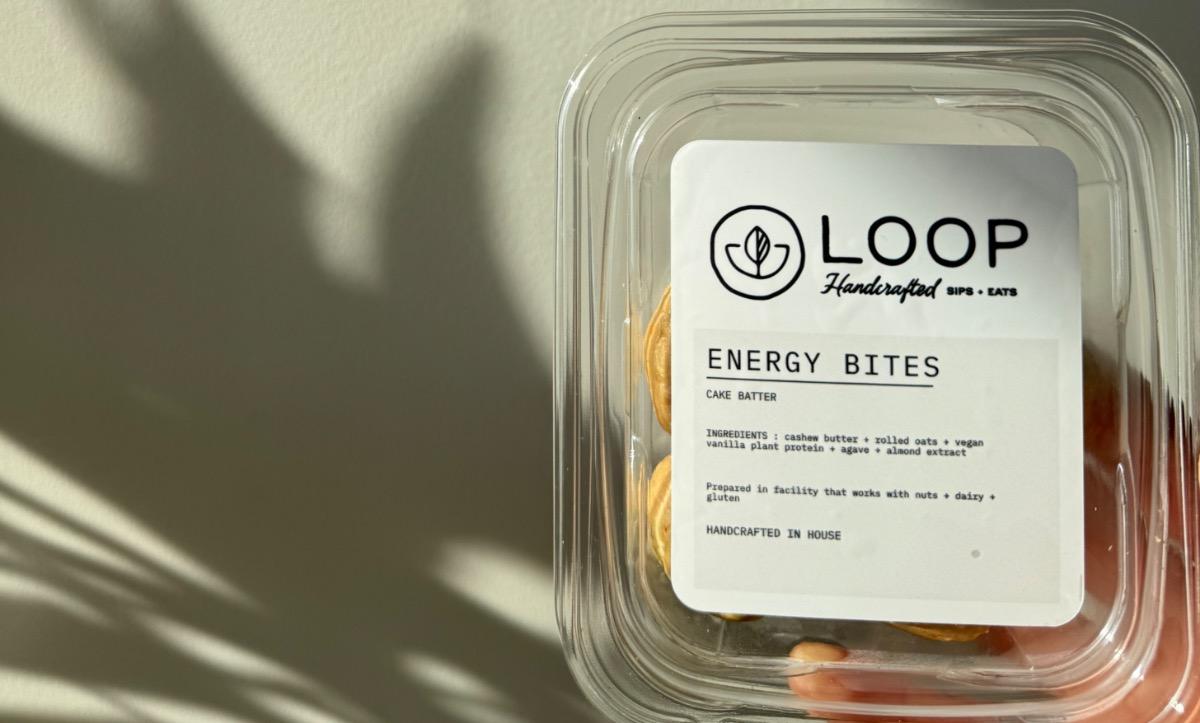 Cake Batter Energy Bites